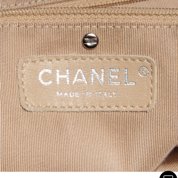 Channel lambkin Trianon blue tote - Picture 5 of 14